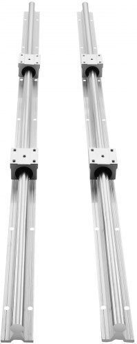 Vevor Sbr20 Führungssatz 1000mm 2 Führungen & 4 Sbr20uu Blöcke CNC Fräser Zxdgsbr20mm10pl6fv0