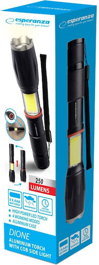 Esperanza Φακός LED με Μέγιστη Φωτεινότητα 2500lm Dione