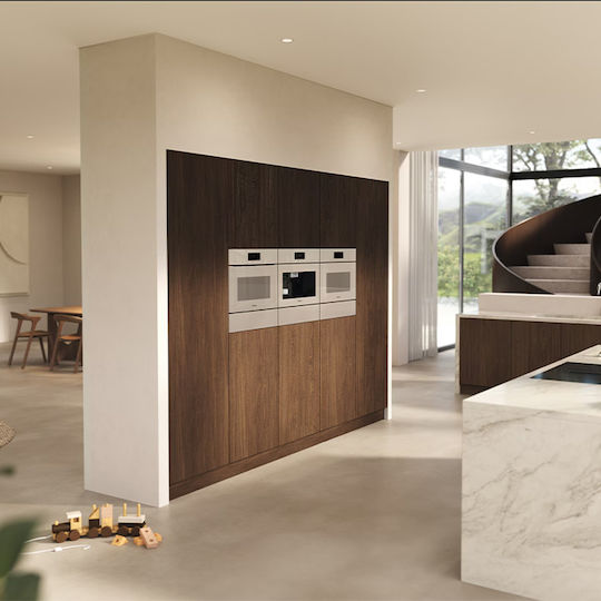 Miele Φούρνος άνω Πάγκου 67lt Π59.5εκ. Μπεζ