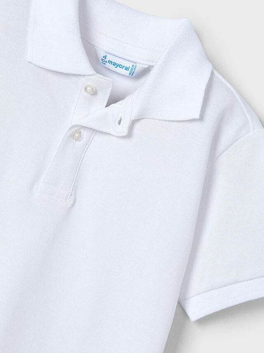 Kids' Polo Short Sleeve White