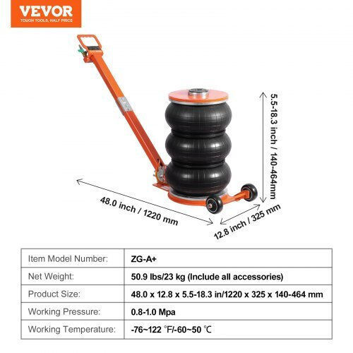 Vevor Αερογρύλος 5 Τόνων Ψηλή Στήλη Σεντάν Dzgzqnqjdhs5i6ndjv0