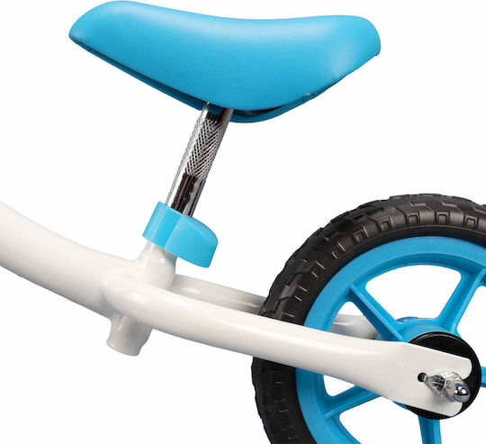 Action One Kids Balance Bike Baby Bliss 10 Inch Reversible Frame Stickers Included White