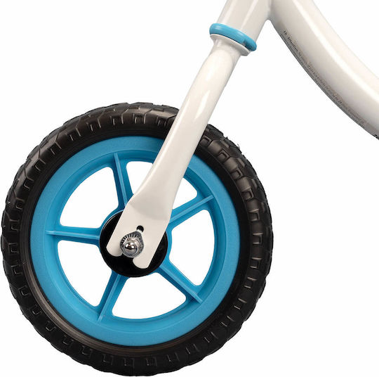 Action One Kids Balance Bike Baby Bliss 10 Inch Reversible Frame Stickers Included White