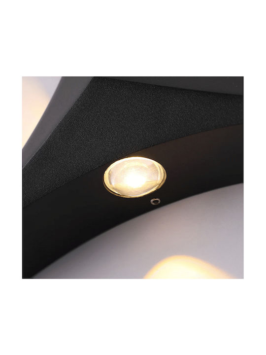 ForHome Modern Leuchte Wand Schwarz