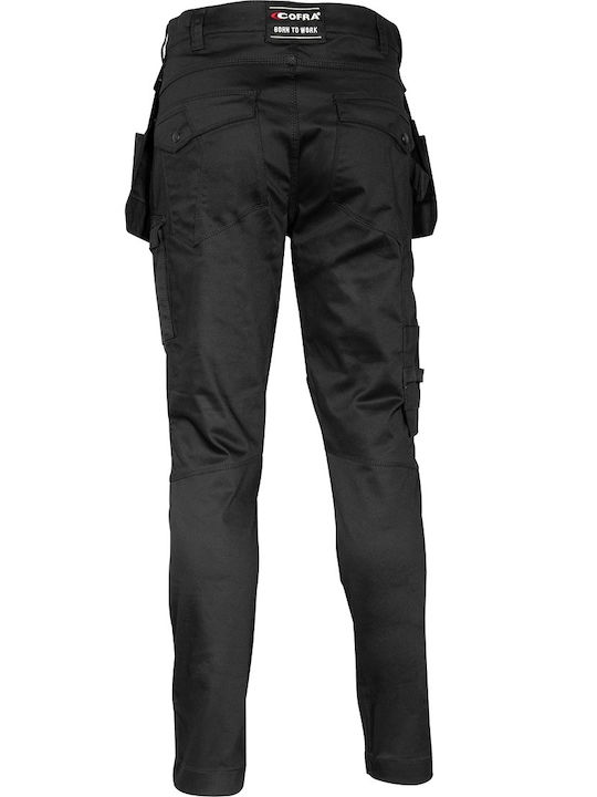 Cofra Kudus Work Trousers Black V568-0-05