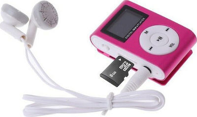 MP3 Player with LCD Screen 1.1" Purple S-MP3-2016M