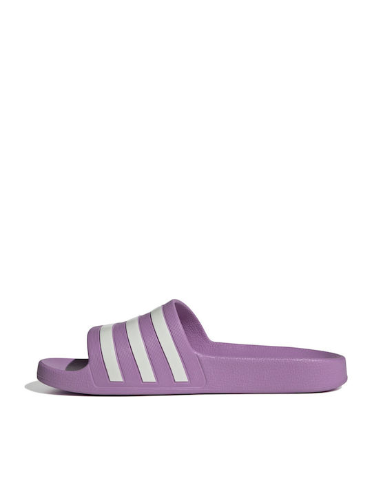 Adilette Слайдове в Лилав Цвят