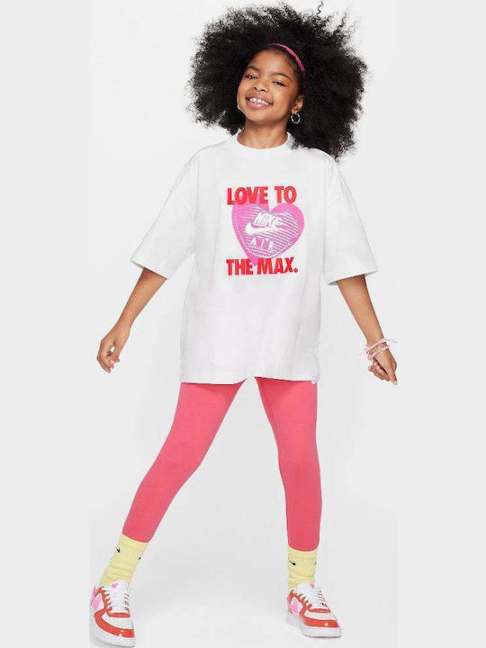 Kinder-T-Shirt White Sportswear
