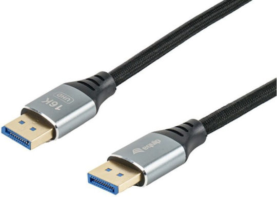 Equip Cable DisplayPort male - DisplayPort male 2.1m Black (119281)