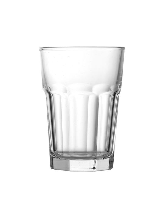 Sidirela Set of Glasses Water made of Glass 390ml 6pcs