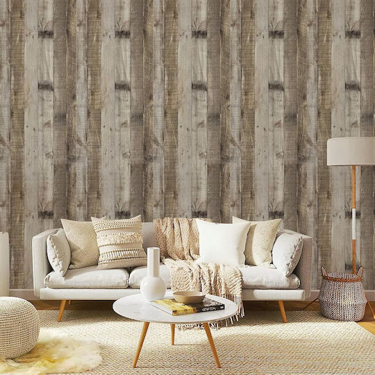 Tapet autoadeziv pentru mobilier, impermeabil, 30x200cm, maro Tapet autoadeziv pentru mobilier, impermeabil, 30x200cm, maro