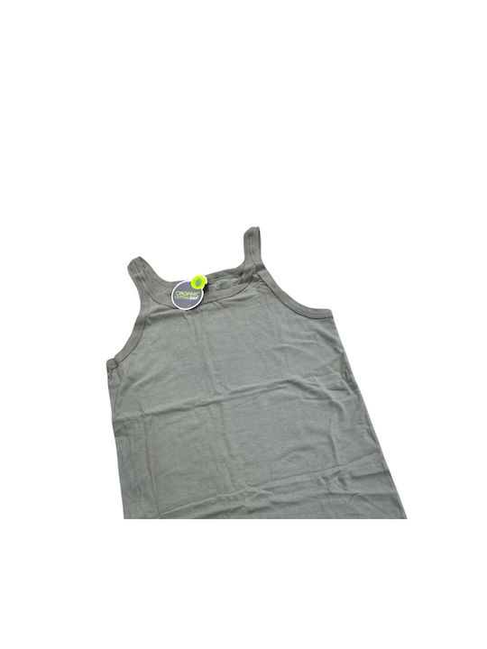 Minerva Sporties Men's Undershirt Sleeveless Khaki