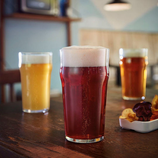 Arcoroc Nonic Glass Beer Glass 280ml