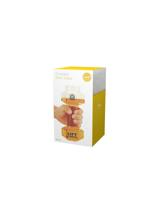 Winkee Beer Glass Made of Glass 680ml