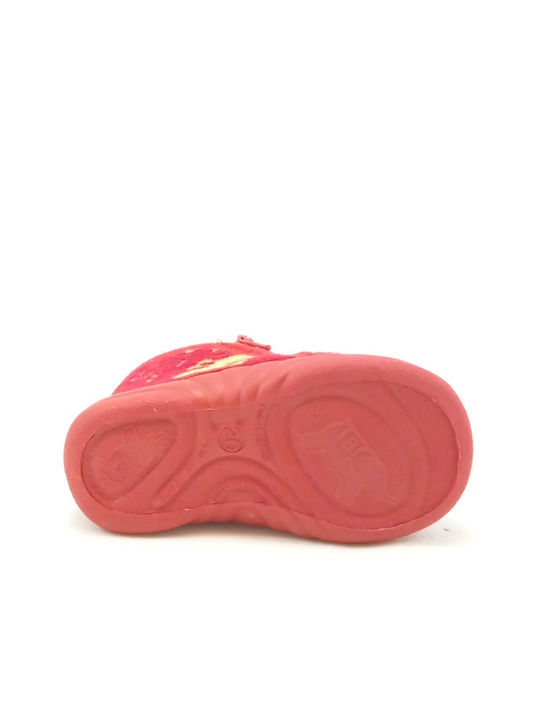 Kinderhausschuhe Stiefel Rot