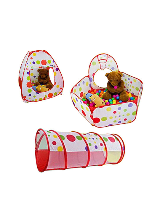 Action One Kids Foldable Playground 330x120x95 Cm Pink