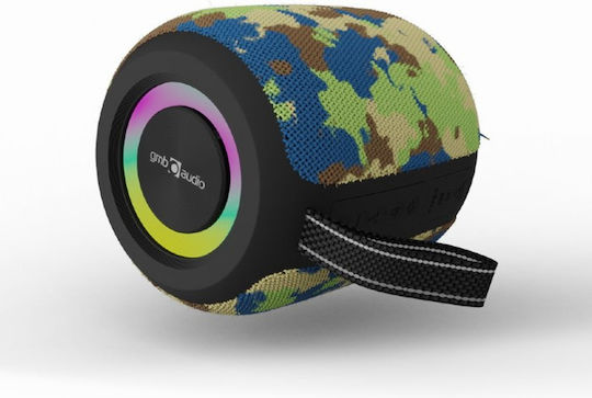 Gembird Bluetooth Speaker 8W with Radio and Battery Life up to 4 hours Multicolour SPK-BT-LED-05-CM