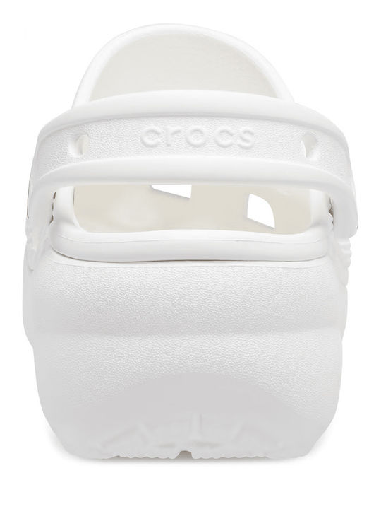 Crocs Classic Platform Clog Women's Clogs White