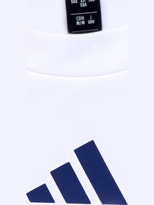 Kids' Set with Pants Summer 2pcs White Essentials 3-Stripes