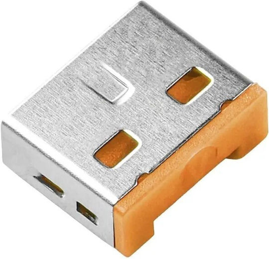 Smartkeeper Basic Door Lock "USB-A Port" Blocker Orange 10 Pcs