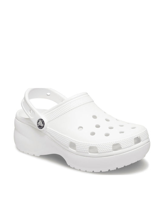 Crocs Classic Platform Clog Women's Clogs White