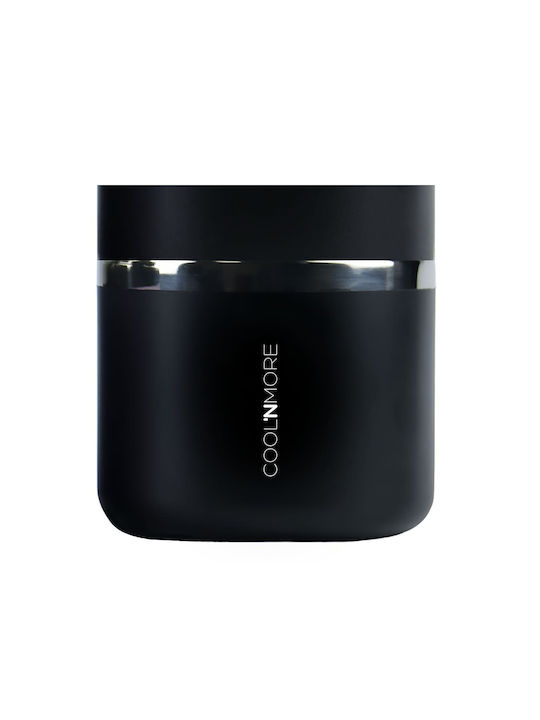 Cool'NMore Lunchbox Isolierte Lunchbox Inox Schwarz 600ml 1Stück
