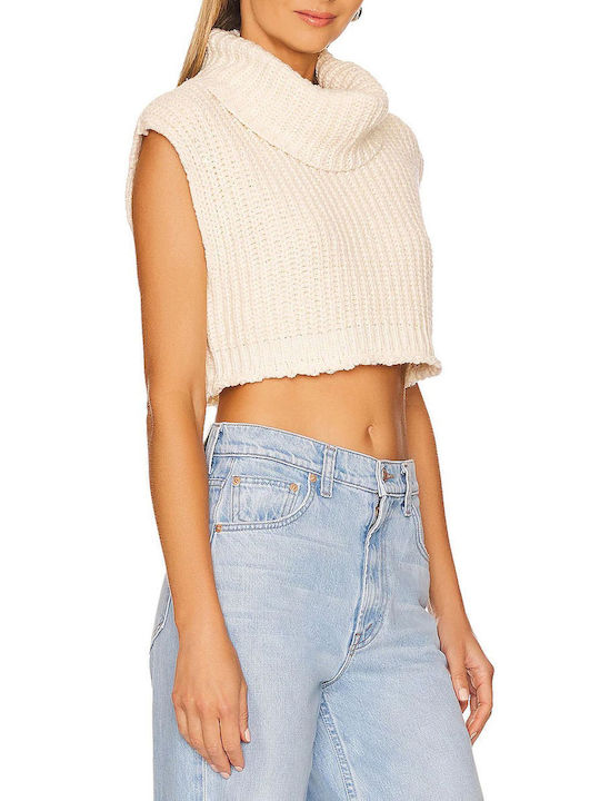 Top Free People Honey Bunny Crop OB1505554-BONE Women's