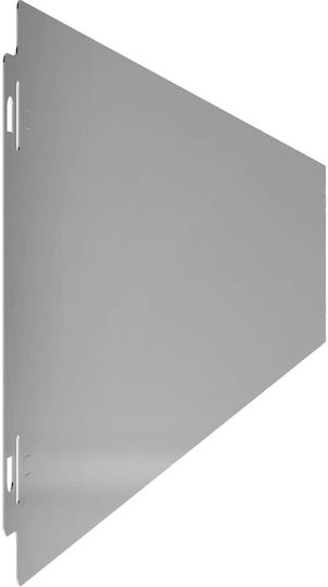 vidaXL Metal Garden Border in Gray Color 1.03m x 15cm