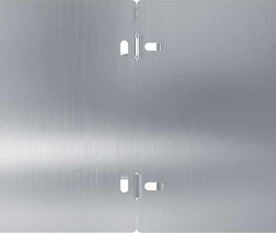 vidaXL Metal Garden Border in Gray Color 1.03m x 15cm
