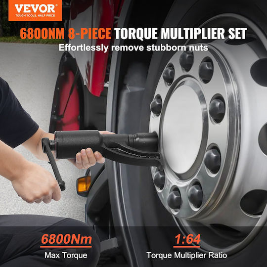 Vevor Heavy Duty Car Wheel Wrench 24/27/30 and 32mm