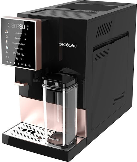 Cecotec Cremmaet Compactccino Automatic Espresso Machine 1350W Pressure 19bar Black