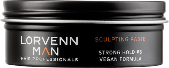 Lorvenn Man Sculpting Paste για Δυνατό Κράτημα & Ματ Αποτέλεσμα 80ml