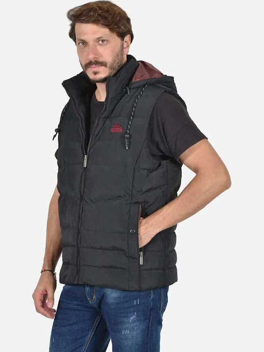 Αμάνικο Χειμωνιάτικο Μπουφάν Puffer Μπλέ Χρώμα