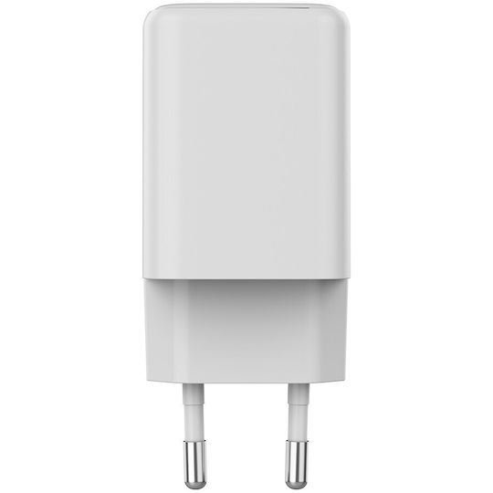 Canyon GaN Wireless Charger with USB-A Port and 2 USB-C Output Ports 65W Power Delivery White