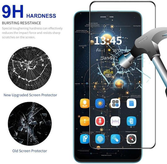 Full Face Tempered Glass (Redmi Note 14 4G / Redmi Note 14 5G / Poco M7 Pro)