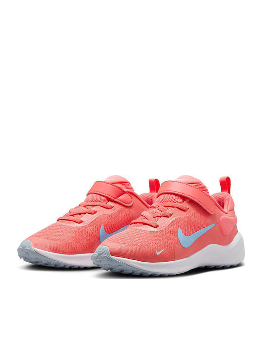 Revolution 7 Psv Kids Sports Shoes Running with Hoop & Loop Closure Orange