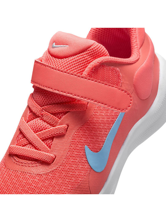 Revolution 7 Psv Kids Sports Shoes Running with Hoop & Loop Closure Orange