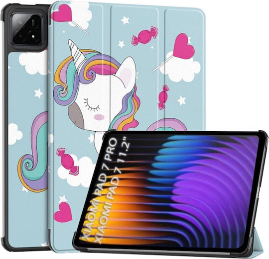 Techsuit Flip Cover Multicolor Pentru Xiaomi Pad 7 Xiaomi Pad 7 Pro