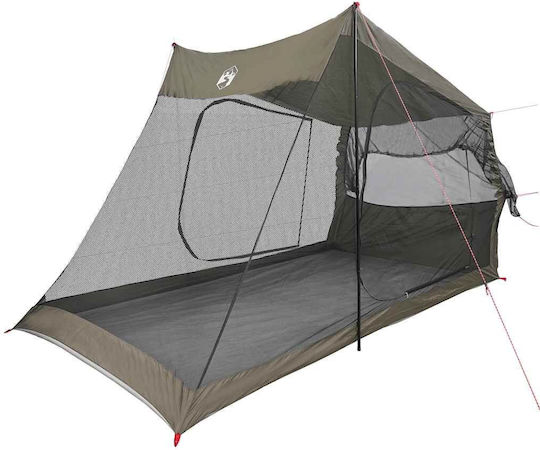 vidaXL Waterproof Camping Tent Green for 2 People