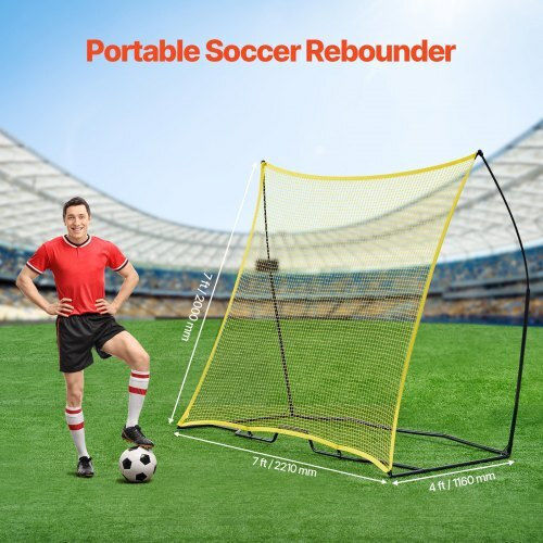 Vevor Plasă Recuperare Mingi pentru Antrenament Fotbal 213.36x213.36cm