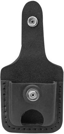 Zippo Lptbk Feuerzeugtasche Clip Leder Schwarz