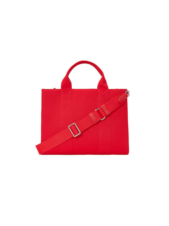 Karl Lagerfeld K Rsg Square Women's Bag Tote Hand Red