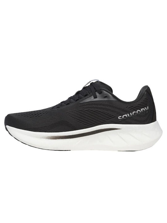 Saucony Ride 18 Bărbați Pantofi sport Alergare Negre