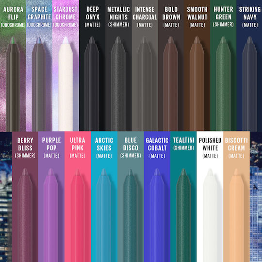 Maybelline Tattoo Liner Gel Μαλακό Μολύβι Ματιών 822 Space Graphite
