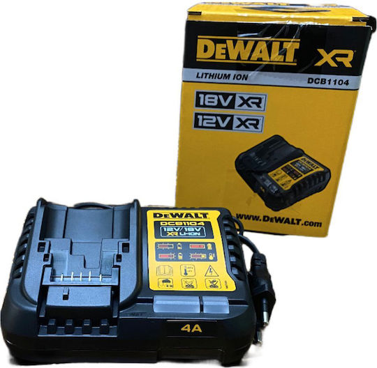 DEWALT Φορτιστής Μπαταριών Εργαλείου 18V Λιθίου