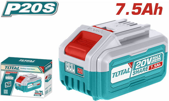 Total Tool Battery Lithium 20V with Capacity 7.5Ah