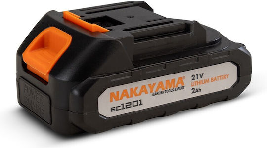 Nakayama Tool Battery 21V with Capacity 2Ah Ec1201