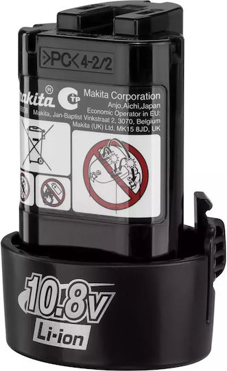 Makita Μπαταρία Εργαλείου Λιθίου 10.8V με Χωρητικότητα 1.3Ah BL1013