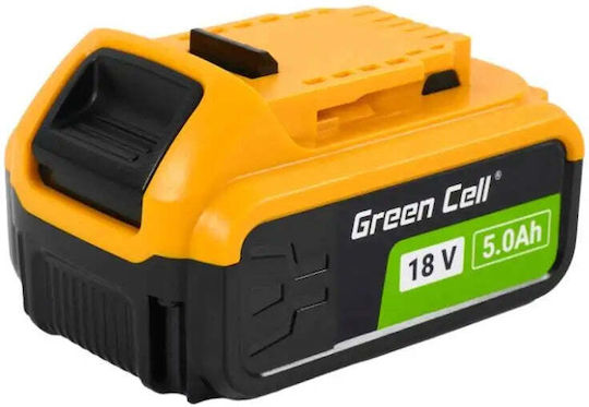 Green Cell Baterie Unealtă 18V cu Capacitate 5Ah