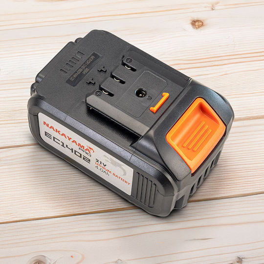 Nakayama Tool Battery Lithium 21V with Capacity 4Ah EC1402